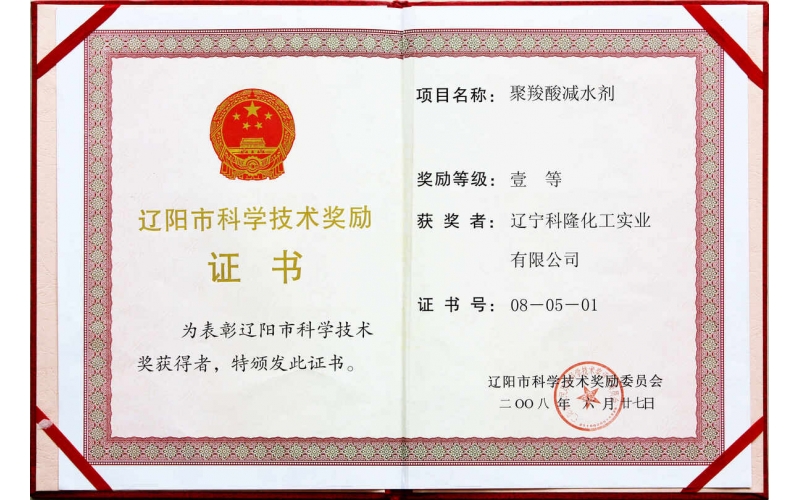 2008 Science and Technology Award